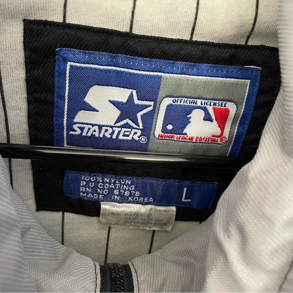 Chicago White Sox Vintage Starter Jacket - Size Large (Fits Oversized) - Picture 4 of 10